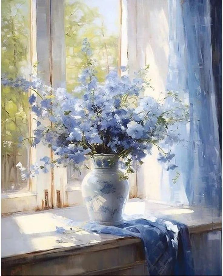 WindyFieldLab workshop space where corporate flower arrangements are designed and prepared for business delivery